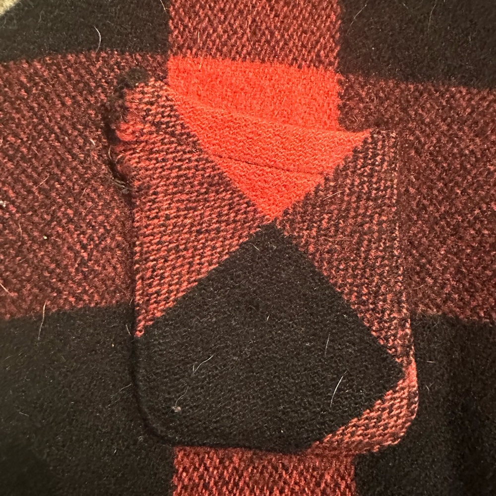 Woolrich Buffalo Plaid Vest, Vermont Hunter, Farmer, Logger, Vintage, Size L View 5